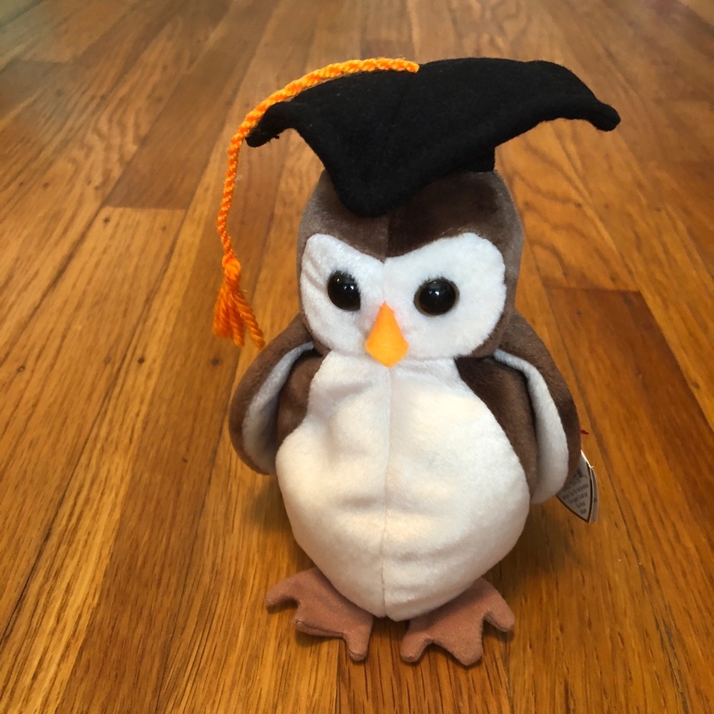 Wise The Owl Beanie Baby